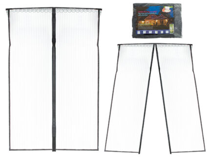 Plasa de tantari magnetica pentru usa, dimensiune 160 x 230 cm